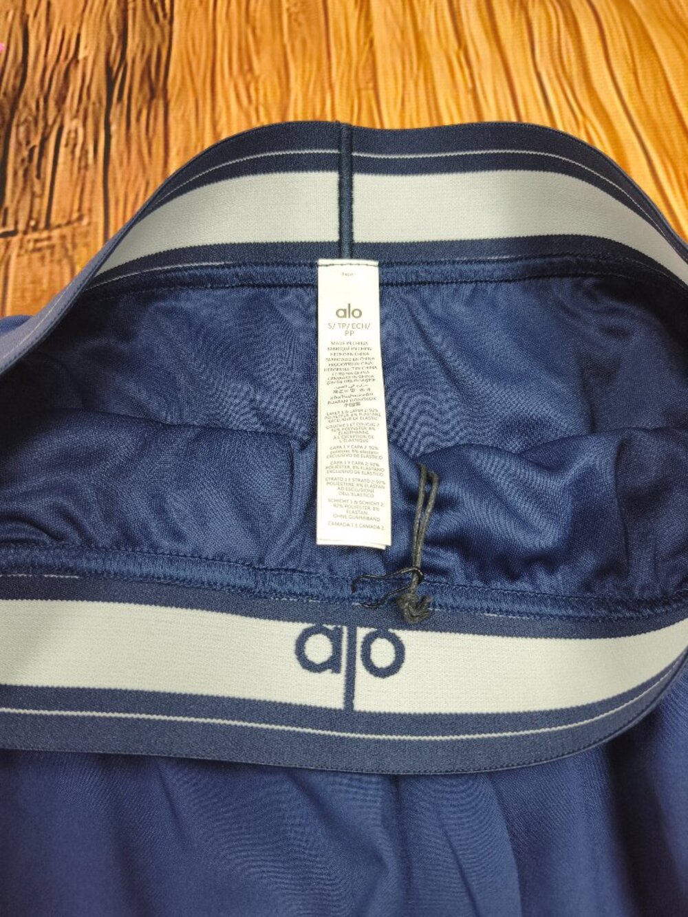 Alo Yoga M Match Point Navy Blue Shorts - Elevated Athleisure Look🤸🏻‍♀️🥎 - Picture 6 of 8